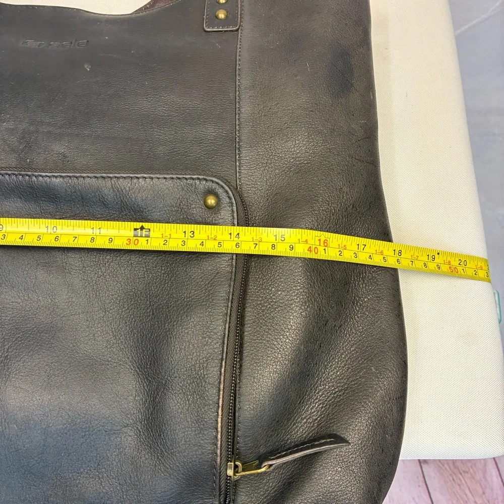Solo NY Leather Executive Laptop Oversized Tote